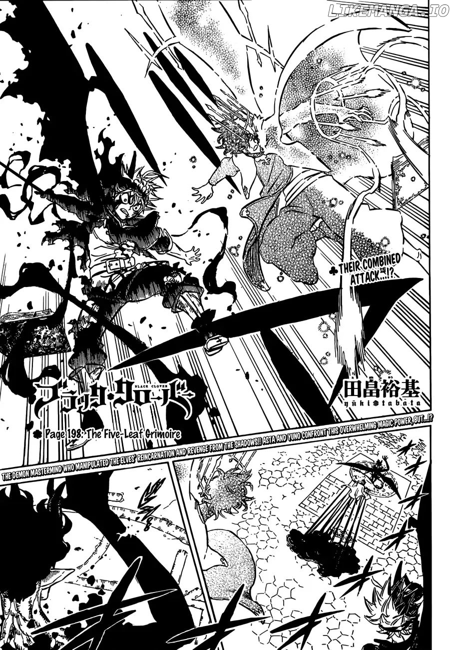 Black Clover chapter 198 image 01